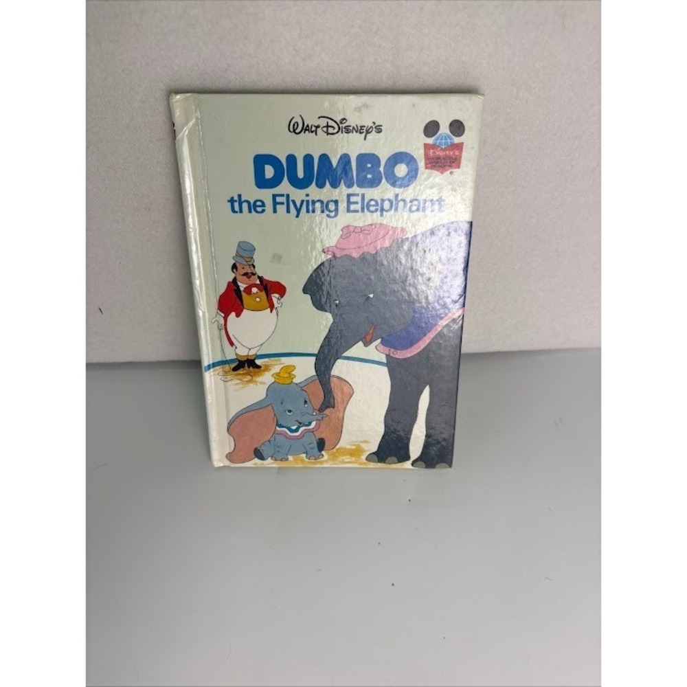 Walt Disney's Dumbo the Flying‎ Elephant ~ 1978 Vintage Hardcover Book